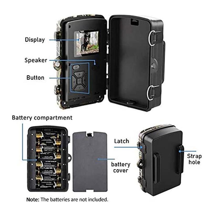 12Mp Camera With 1080P Night Vision And 26 Leds