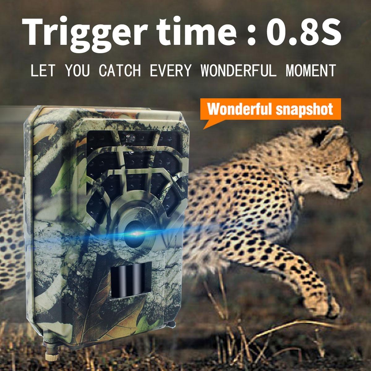 16 Megapixel Outdoor Camera With Night Vision And Motion Activation