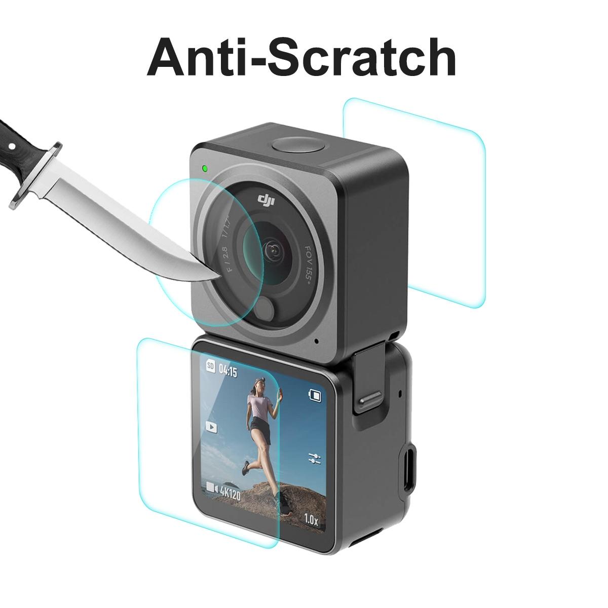 Dji Action 2 Dual Screen Combo Tempered Glass Film Zero Point Two Millimetres Nine H