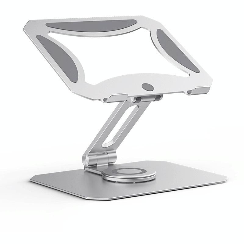 360 Degree Rotating Aluminium Laptop Stand For Heat Dissipation And Stability