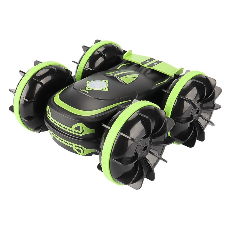 2.4G Remote Control Amphibious Vehicle In Green And Blue