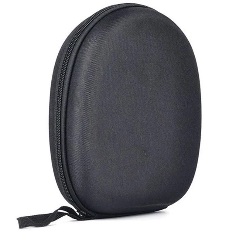 Round Zippered Headphone Storage Bag Portable And Compact Accessory