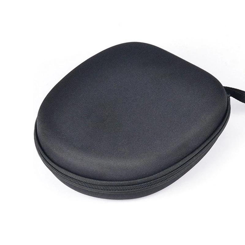 Round Zippered Headphone Storage Bag Portable And Compact Accessory