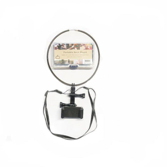 Flexible Neck Mount For Action Cameras And Smartphones With Design