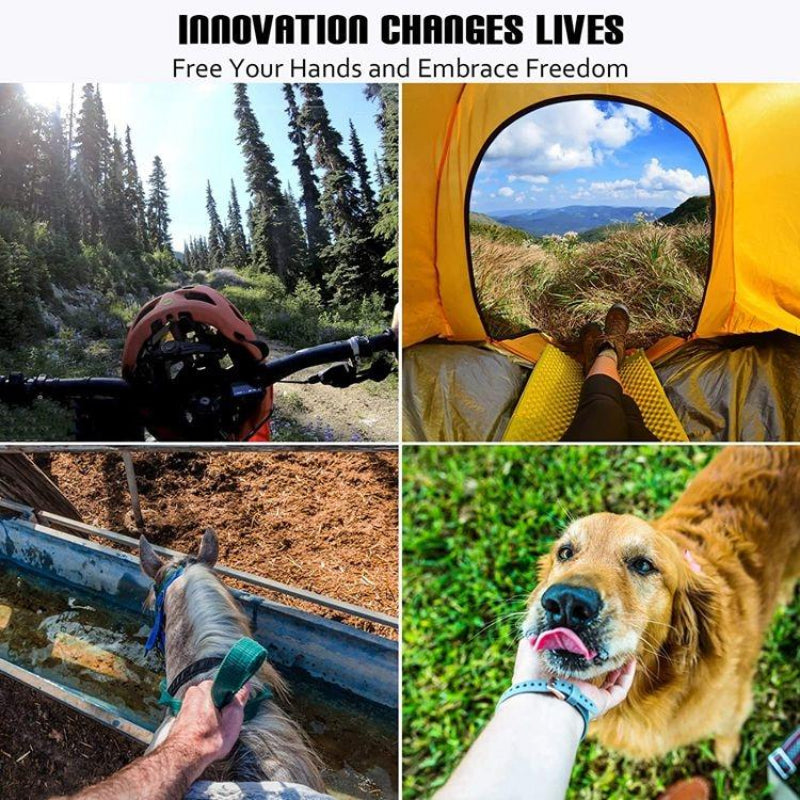 Flexible Neck Mount For Action Cameras And Smartphones With Design