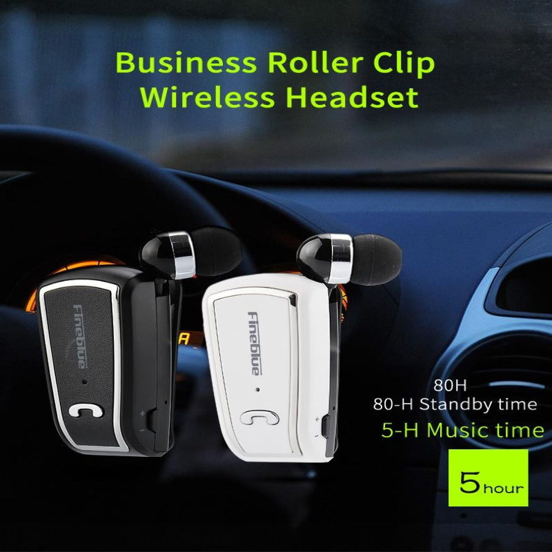 White Wireless Bluetooth Earbuds With Stereo Sound And Noise Reduction Technology