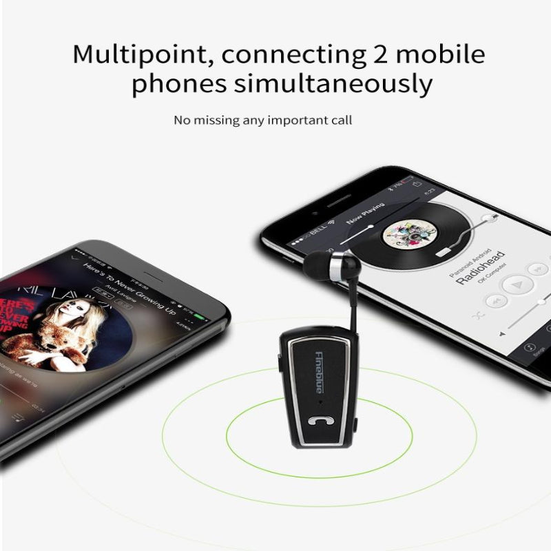 White Wireless Bluetooth Earbuds With Stereo Sound And Noise Reduction Technology