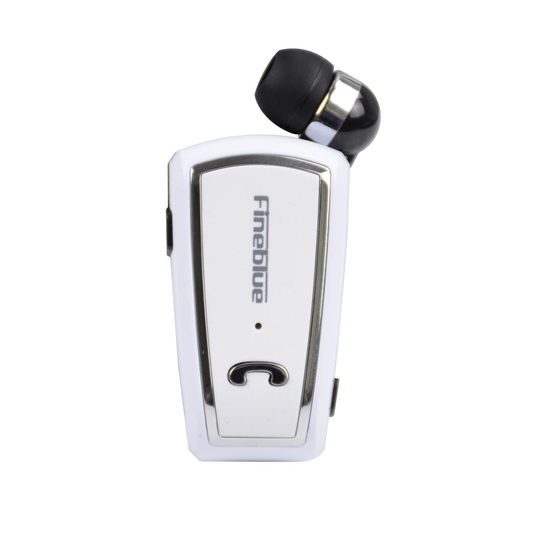 White Wireless Bluetooth Earbuds With Stereo Sound And Noise Reduction Technology