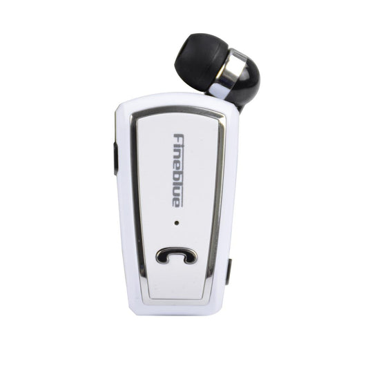 White Wireless Bluetooth Earbuds With Stereo Sound And Noise Reduction Technology