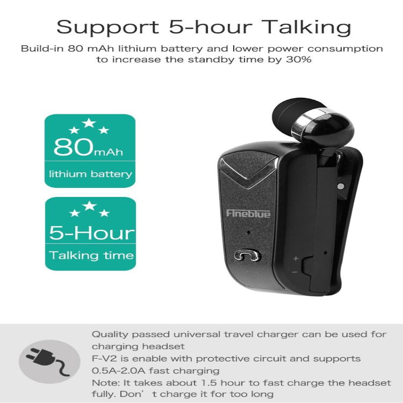 Bluetooth Earphones For Iphone Samsung Tablets Wireless Headset Clear Sound