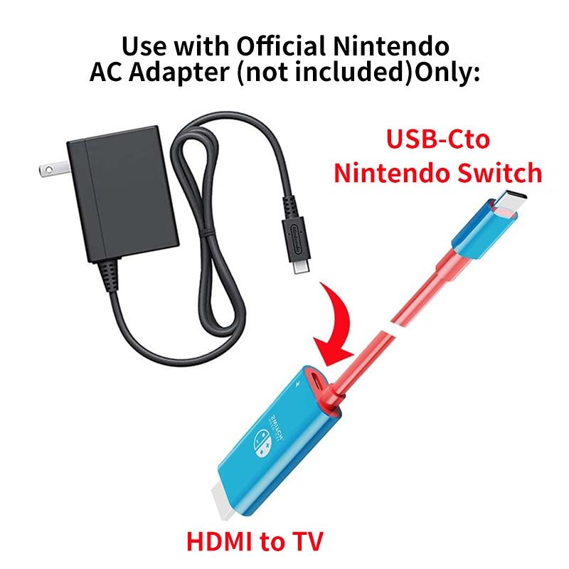 6.6 Foot Type C To Hdmi Cable For 4K Television And Nintendo Switch