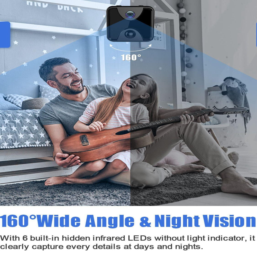 Wireless Wifi Security Camera For Home Surveillance With Night Vision And Remote Access