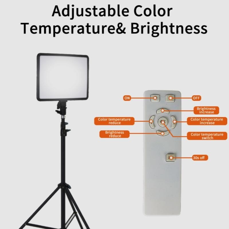 Studio Soft Light For Video Conferencing And Photography With Adjustable Features