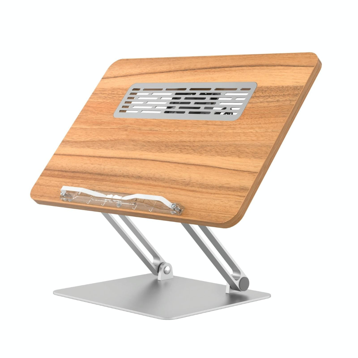 Folding Laptop Stand With Cooling Fan And Tablet Holder
