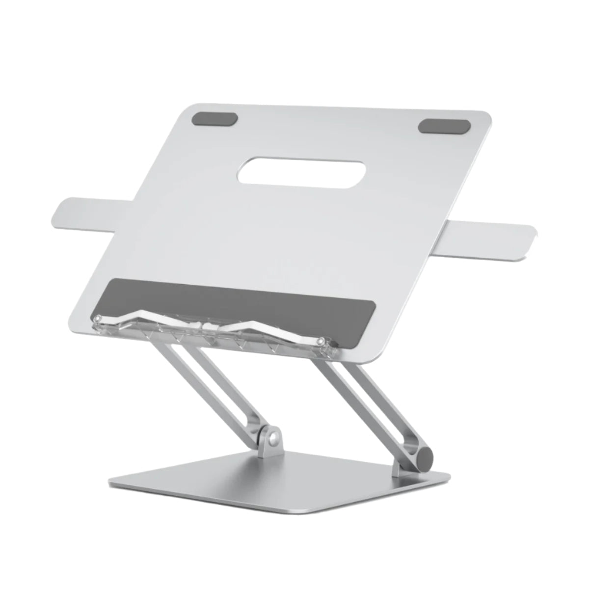 Folding Laptop Stand With Heat Dissipation And Book Clips