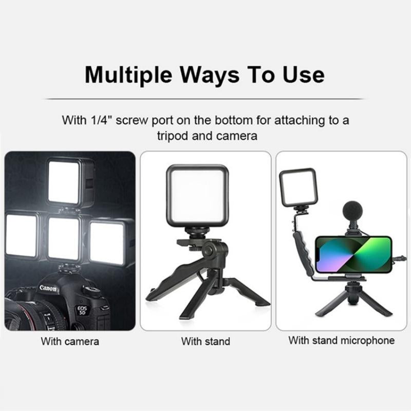 T49 Led Video Light 5600K Mini Fill Lamp For Photography And Streaming