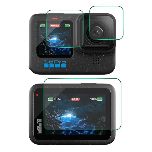 Enkay Hat Prince 9H Tempered Glass Film For Gopro Hero12 Camera Lens Protection