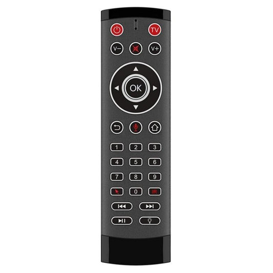 Smart Wireless Air Mouse With Ir Learning And Backlight Control Features