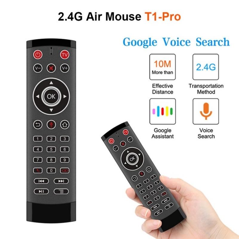 Smart Remote Control For Android Television With Microphone Air Mouse Function