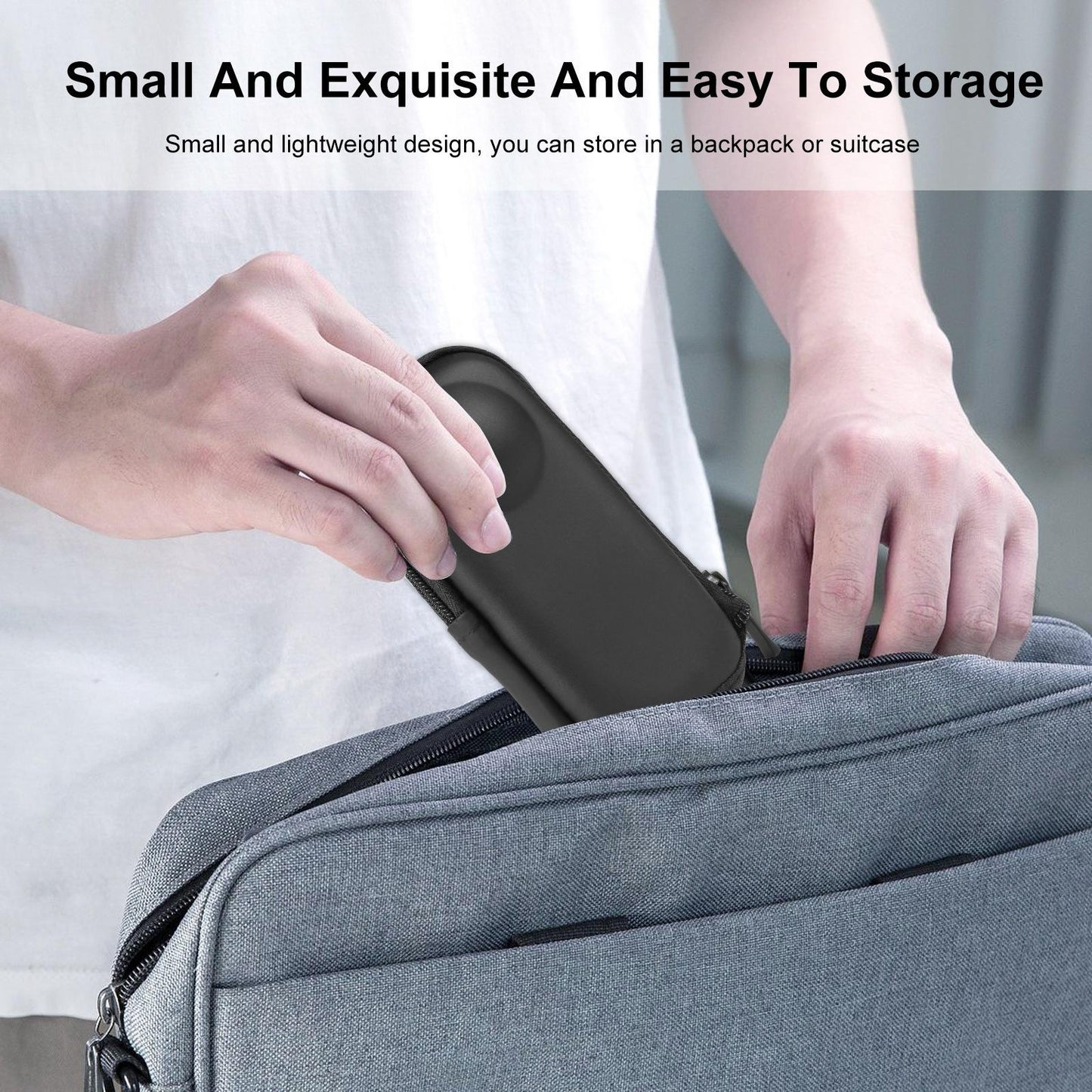 Protective Storage Bag For Insta360 Cameras With Robust Design And Compact Size