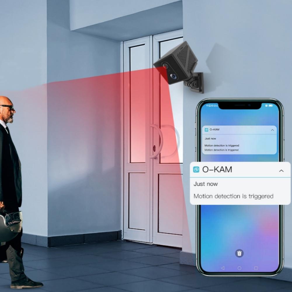 Wireless 4G Infrared Motion Detection Camera For Home Security Monitoring