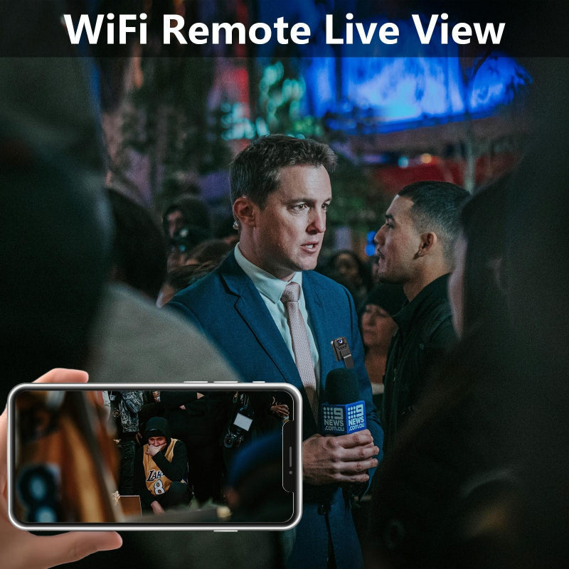 1080P Hd Night Wifi Vision Camera For Outdoor Sports And Conference Video Recording