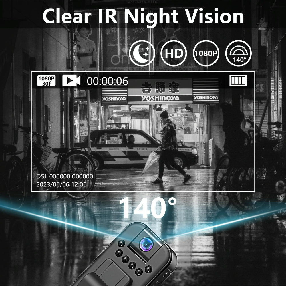 1080P Hd Night Wifi Vision Camera For Outdoor Sports And Conference Video Recording