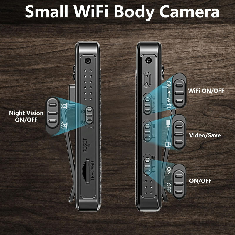 1080P Hd Night Wifi Vision Camera For Outdoor Sports And Conference Video Recording