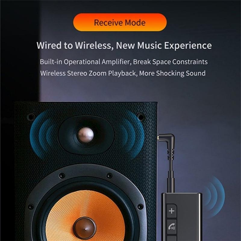 Wireless Car Bluetooth Hands Free Call Adapter With Digital Display