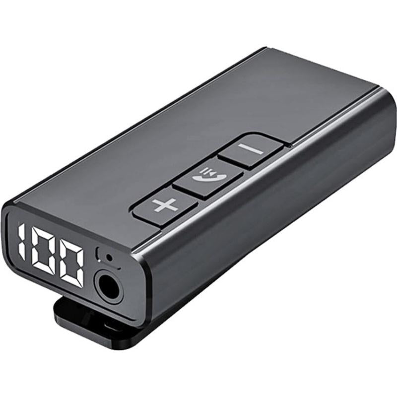 Wireless Car Bluetooth Hands Free Call Adapter With Digital Display