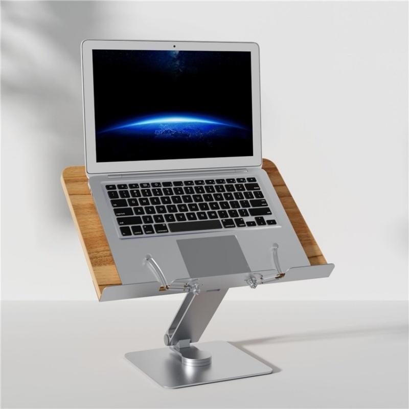 360 Degree Rotating Laptop & Book Stand Adjustable Hands Free