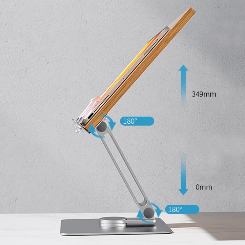 360 Degree Rotating Laptop & Book Stand Adjustable Hands Free