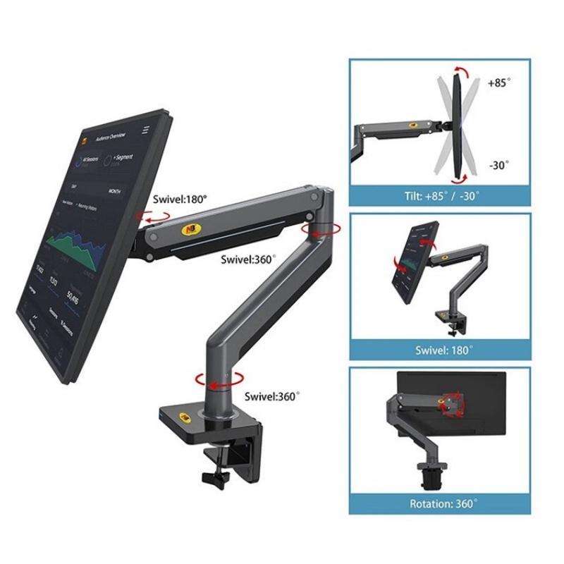 Aluminium Monitor Holder For 22 To 40 Inch Screens