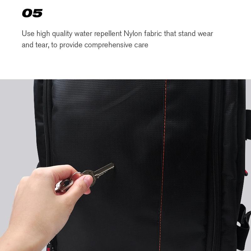 Waterproof Nylon Backpack For Dji Ronin Sc And Mavic 2 Drone Portable Travel Friendly