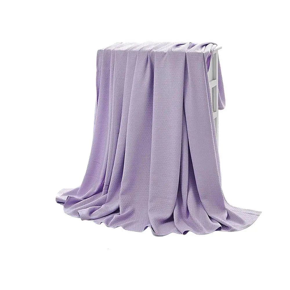 Cooling Bamboos Air Conditioning Throw Blanket Breathable Fiber Blanket

<