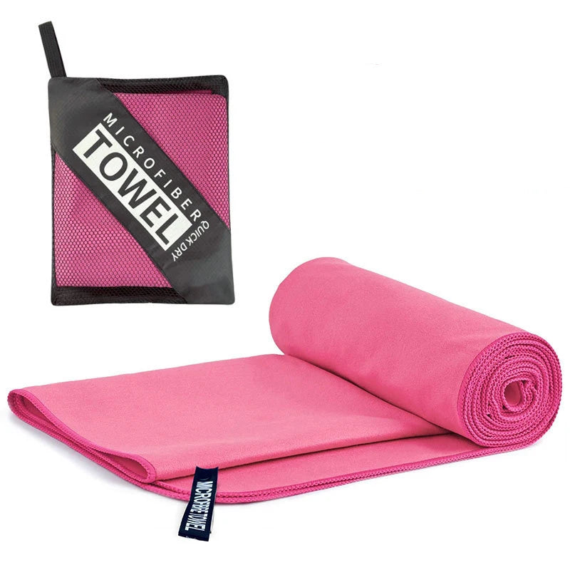 Quick Drying Microfiber Camping Towel Super Absorbent Gym/Swimming 40X80cm Lightweight Sports/Beach/ Travel Towels