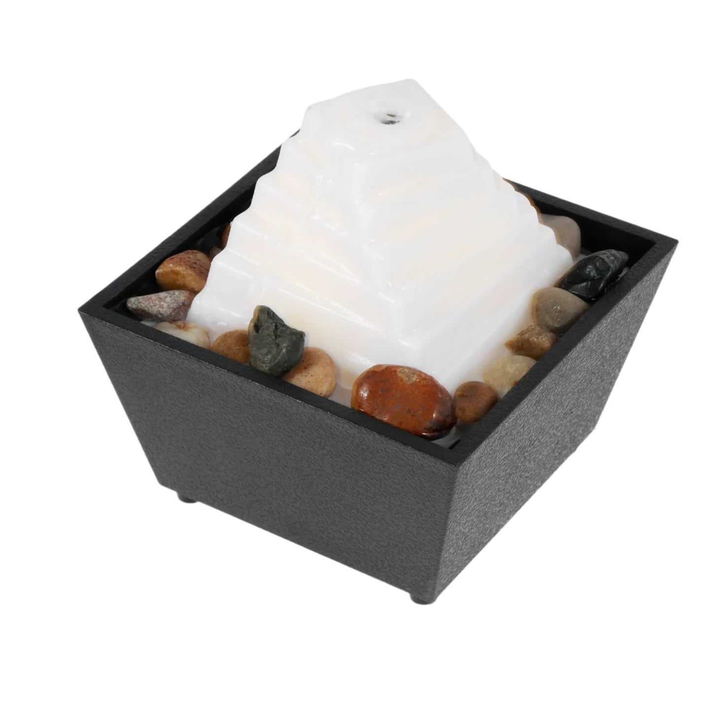 Tabletop Fountain Decor Water Landscape Ornament Attract Wealth Relax Zen Meditation