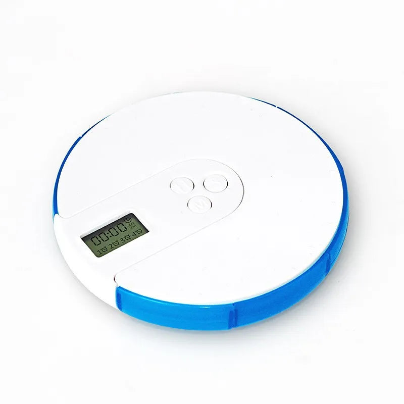 7 Day Electronic Pill Dispenser Storage Box With Alarm Clock Light Smart Pip