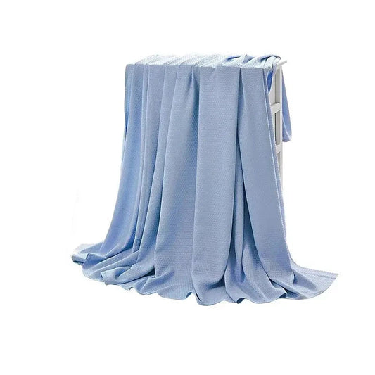 Cooling Bamboos Air Conditioning Throw Blanket Breathable Fiber Blanket

<