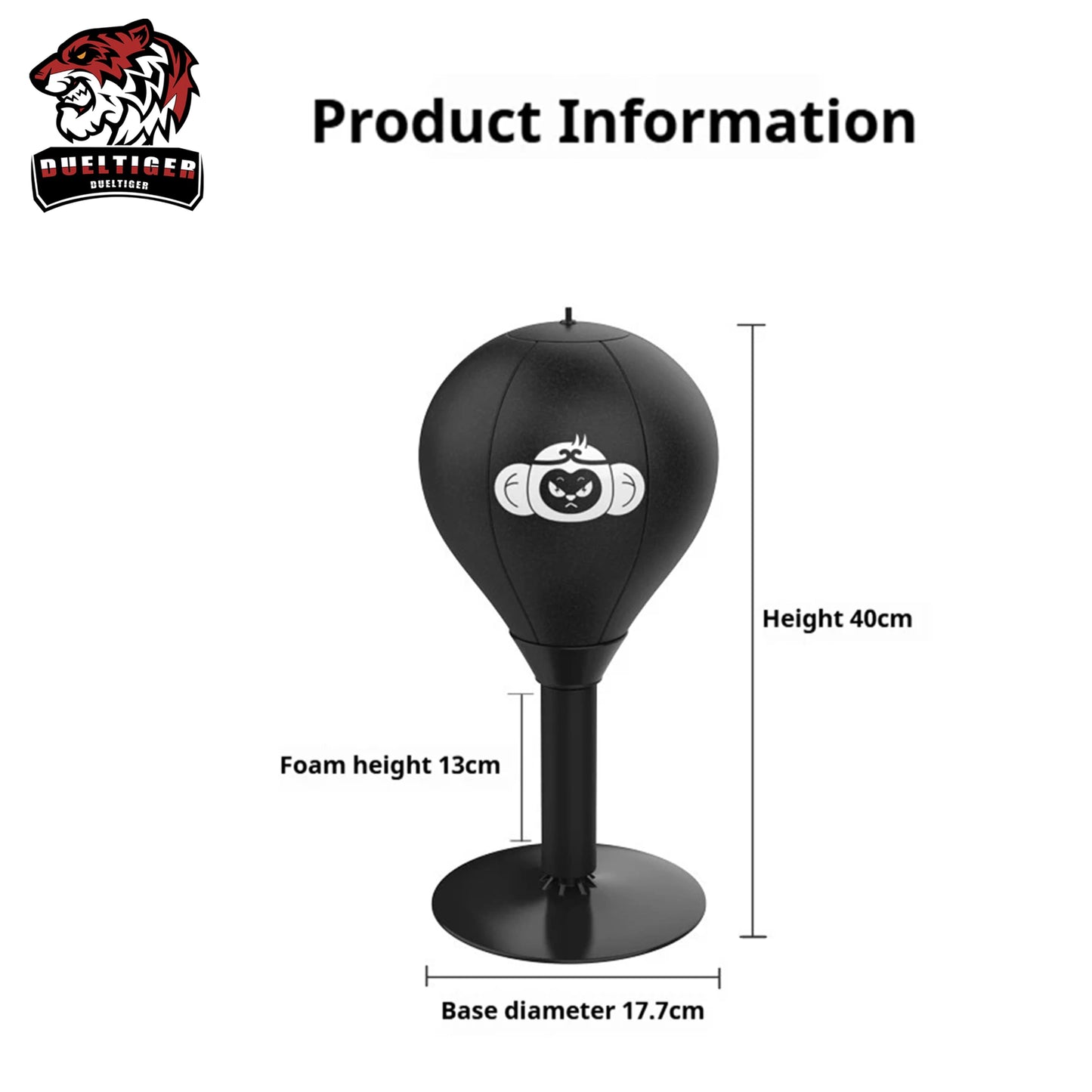 Boxing Desktop Speed Ball Table Punching Bag Kickboxing Training For Parent And Child