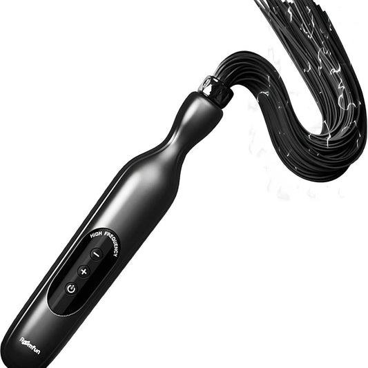 Electric Bdsm Whip 5 Level Stimulation Flogger Visual Lightning Sm Tool For Couples Bondage Role Play Estim Sex Toy