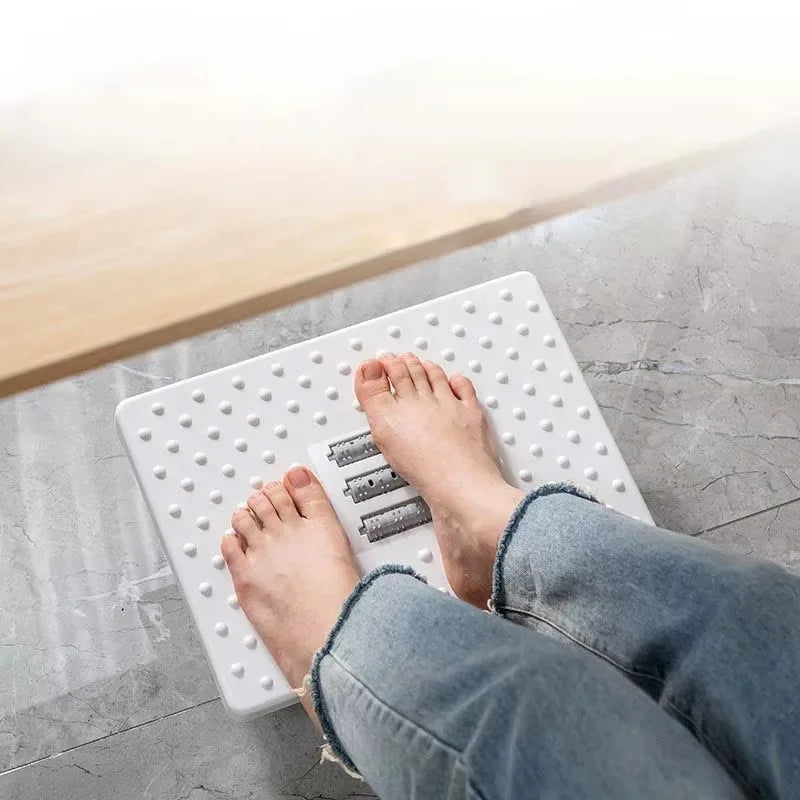 Foot Stool Under Desk Non Slip Rocking Footrest Plastic Rest For Home And Office