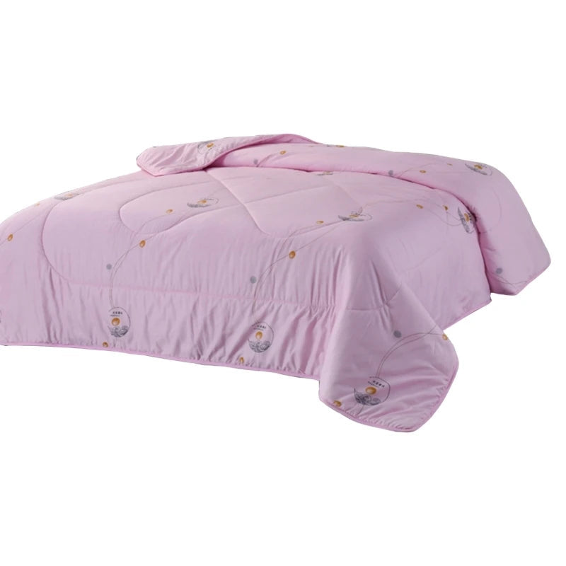Cooling Quilt Breathable Cotton Sleep Aid Blankets For Home And Travel
