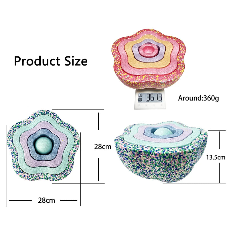 Foam Balance Stepping Stone Kids Sports Toys Touch Sensory Integration Training Equipment Outdoor Games For Children