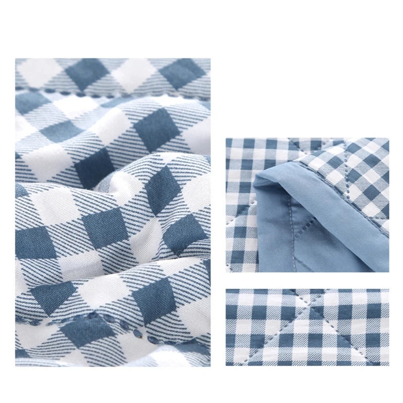 Cooling Quilt Breathable Cotton Sleep Aid Blankets For Home And Travel