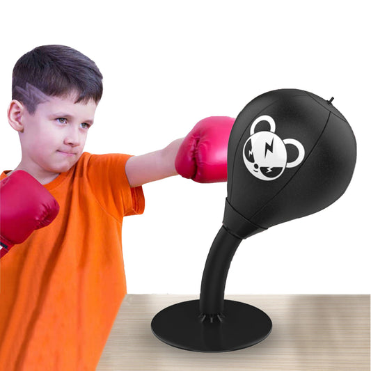 Boxing Desktop Speed Ball Table Punching Bag Kickboxing Training For Parent And Child