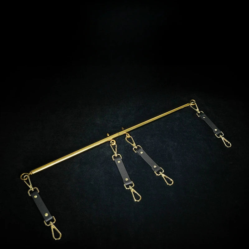 Bdsm Spreader Bar With Handcuffs Ankle Cuffs Fetter Collar Sex Toys For Women Harness Acc Slave Restraints Restaint Game