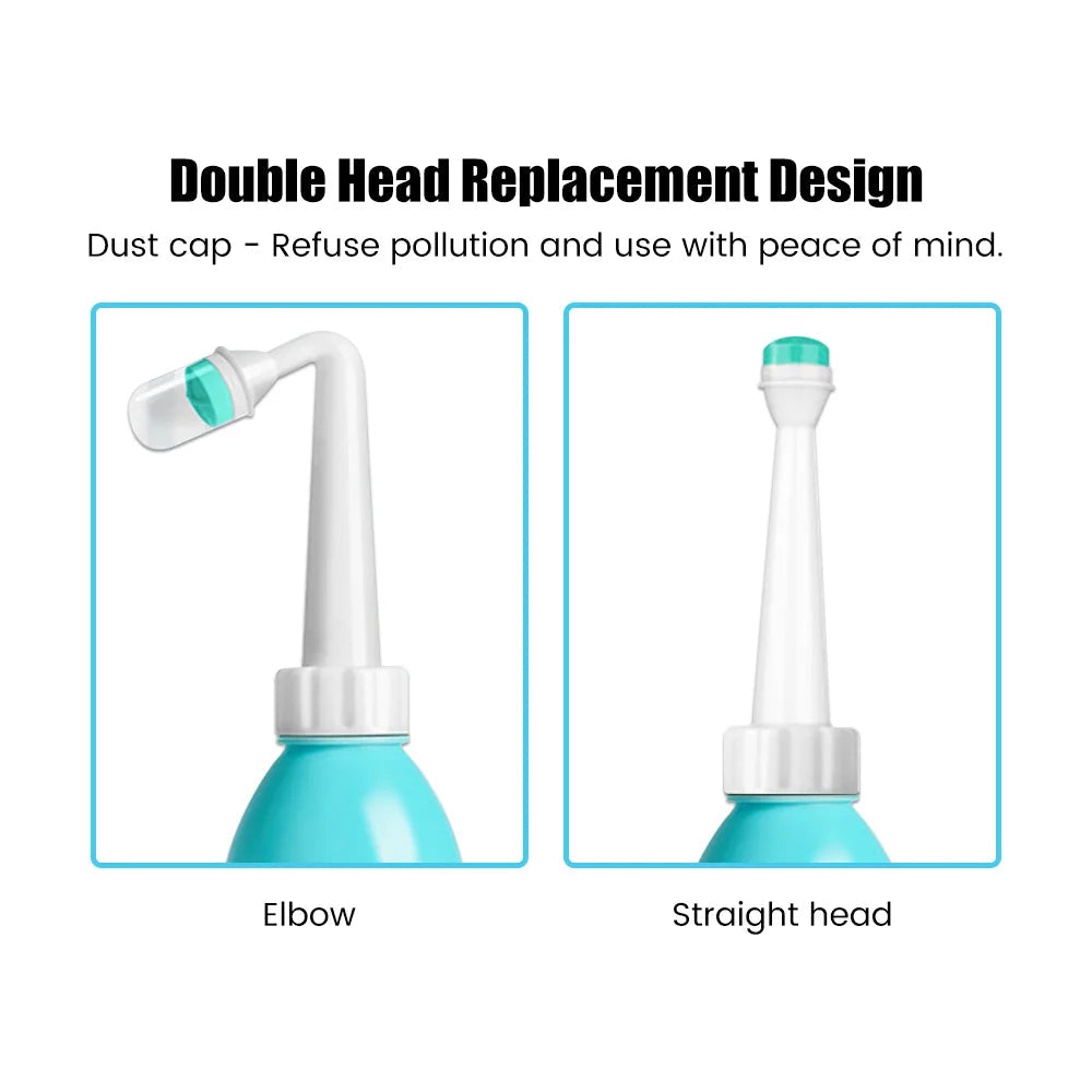 500Ml Bidet Sprayer Leakproof Anal Douche Hand Held Wash Shower Enema General Purpose Interface