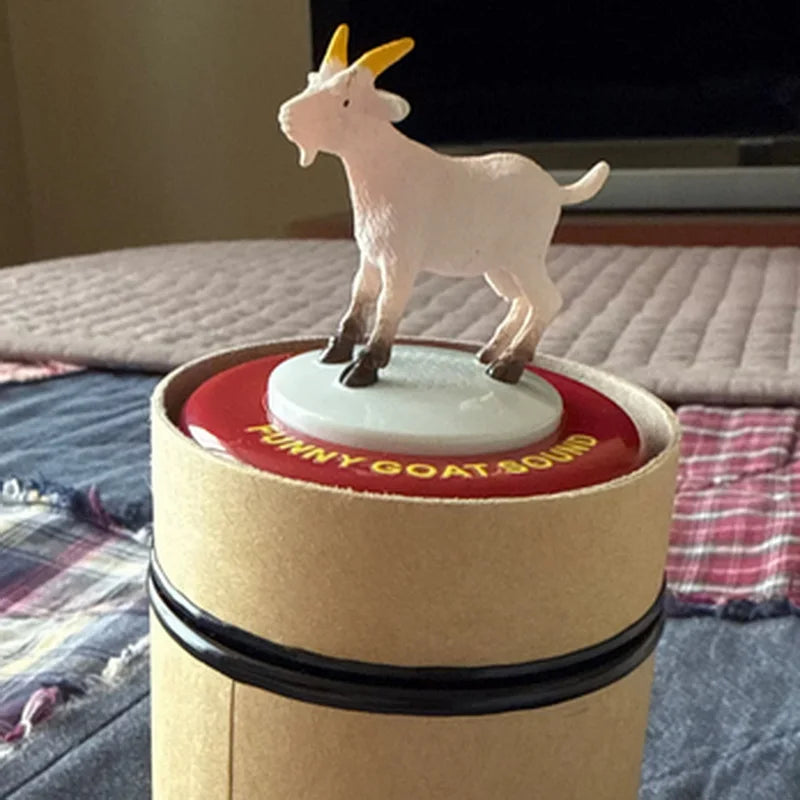 Screaming Goat Statue Home Decoration Living Room Study Birthday Gift Toys