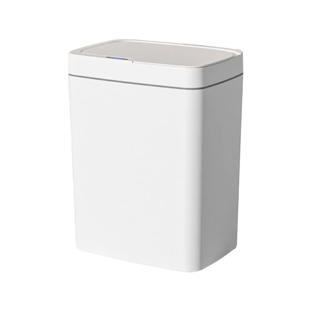 15/18L Smart Sensor Trash Can Waterproof Intelligent Touchless Quiet Auto Motion Rubbish For Kitchen Bathroom